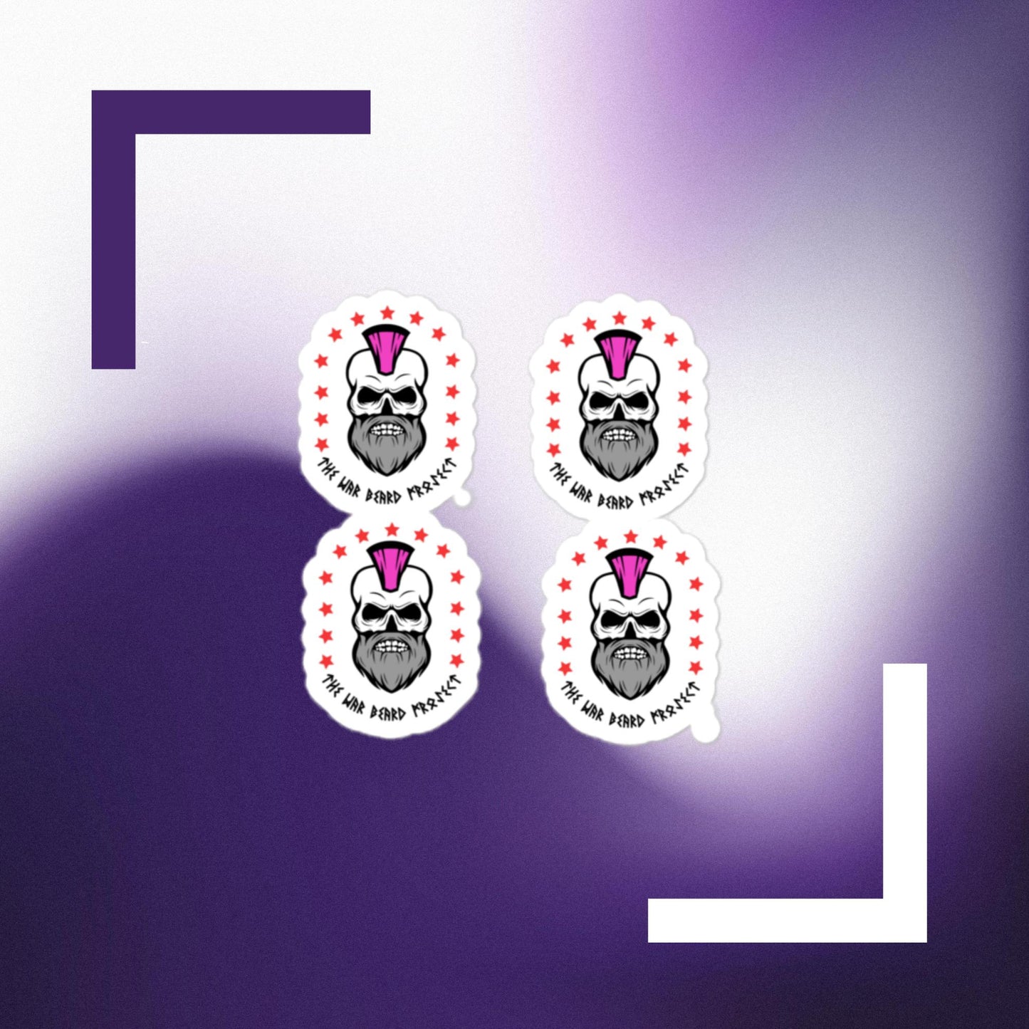 Stars Logo Bubble-free stickers