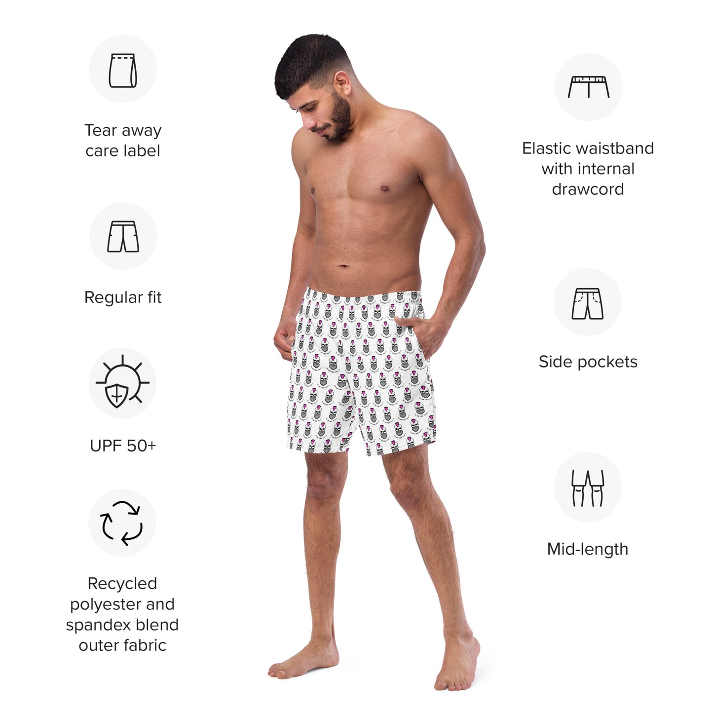 Men's OG Logo Recycled swim trunks