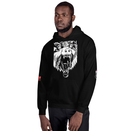 Wolf Beast Unisex Hoodie- Part of the BEAST Collection