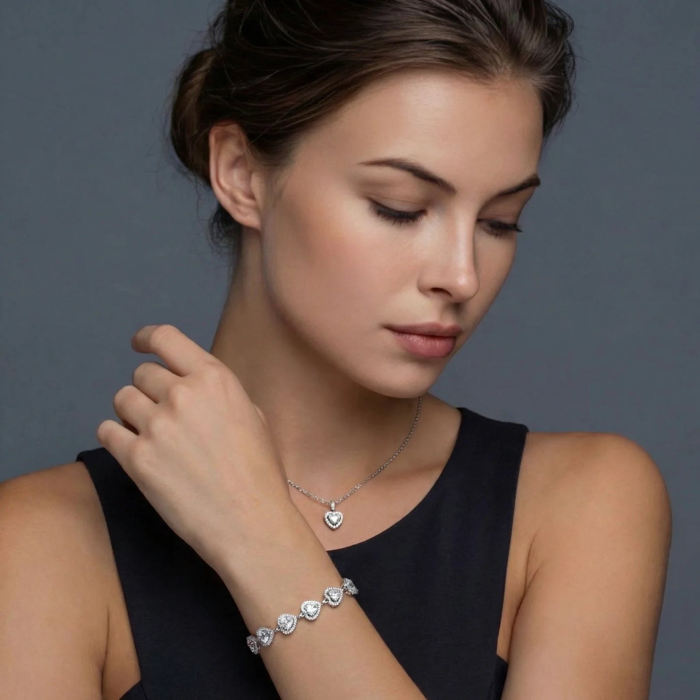 Heart Symphony Moissanite Set by WarBeardProject