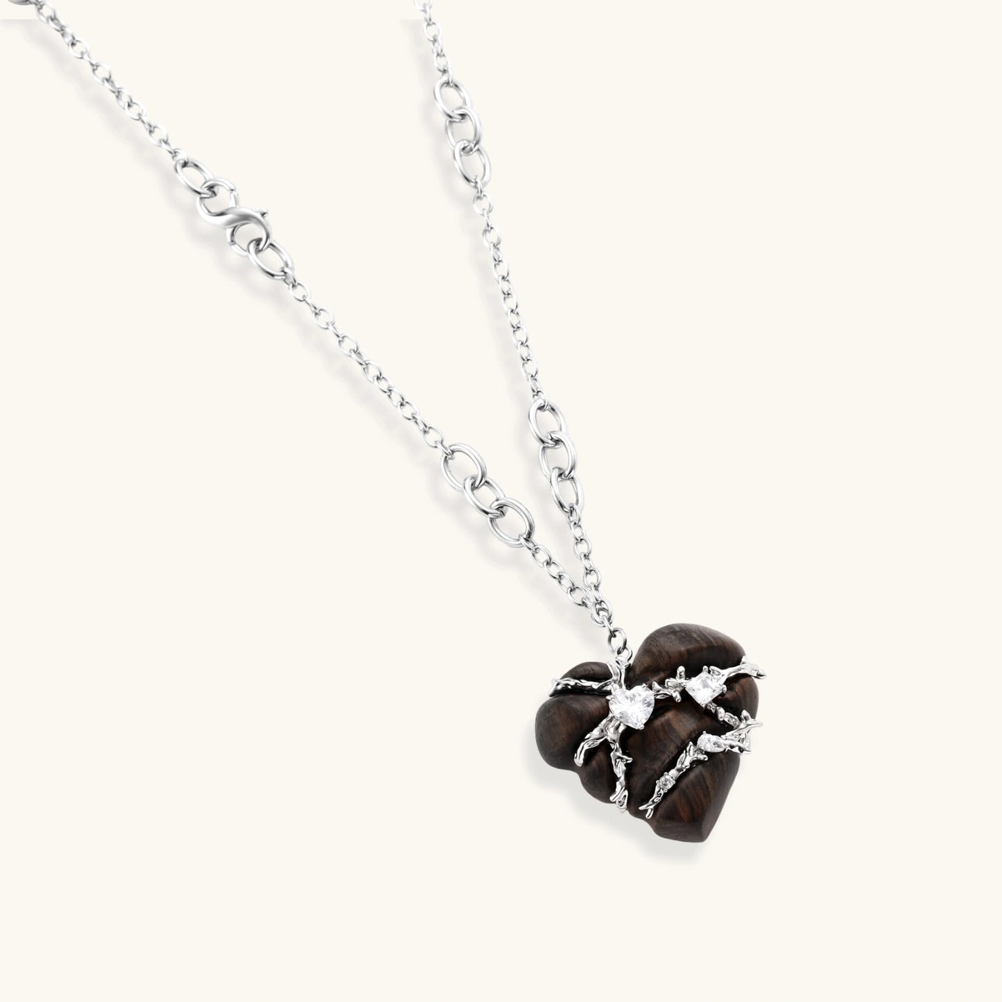 Wildwood Heart Necklace by WarBeardProject