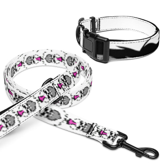 OG logo Dog collar & leash